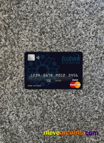 Benin Ecobank master card photolook